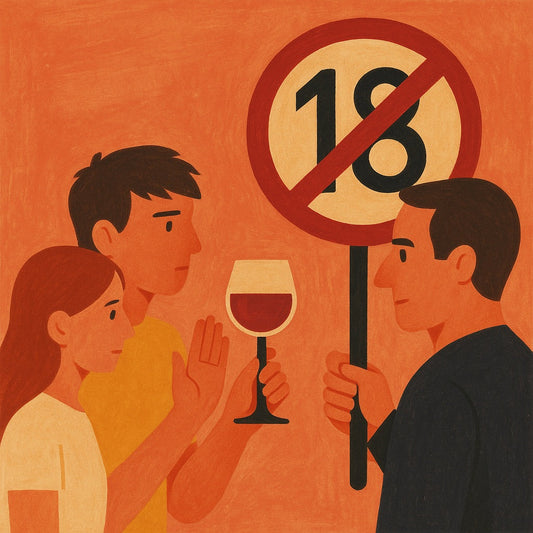 Pourquoi ne peut-on boire du vin qu’une fois majeur ?