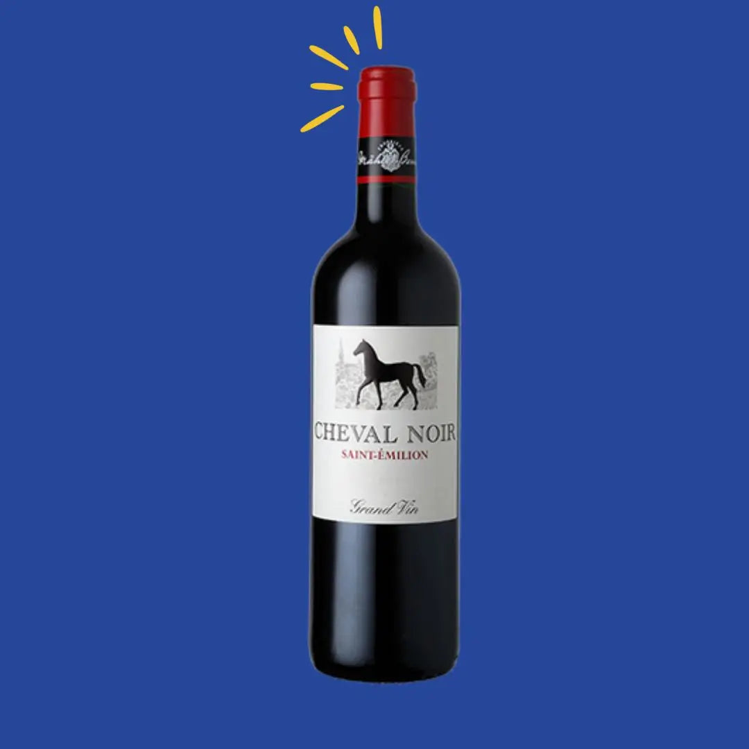 Saint emilion cheval noir 2022 Le caveau des pépites