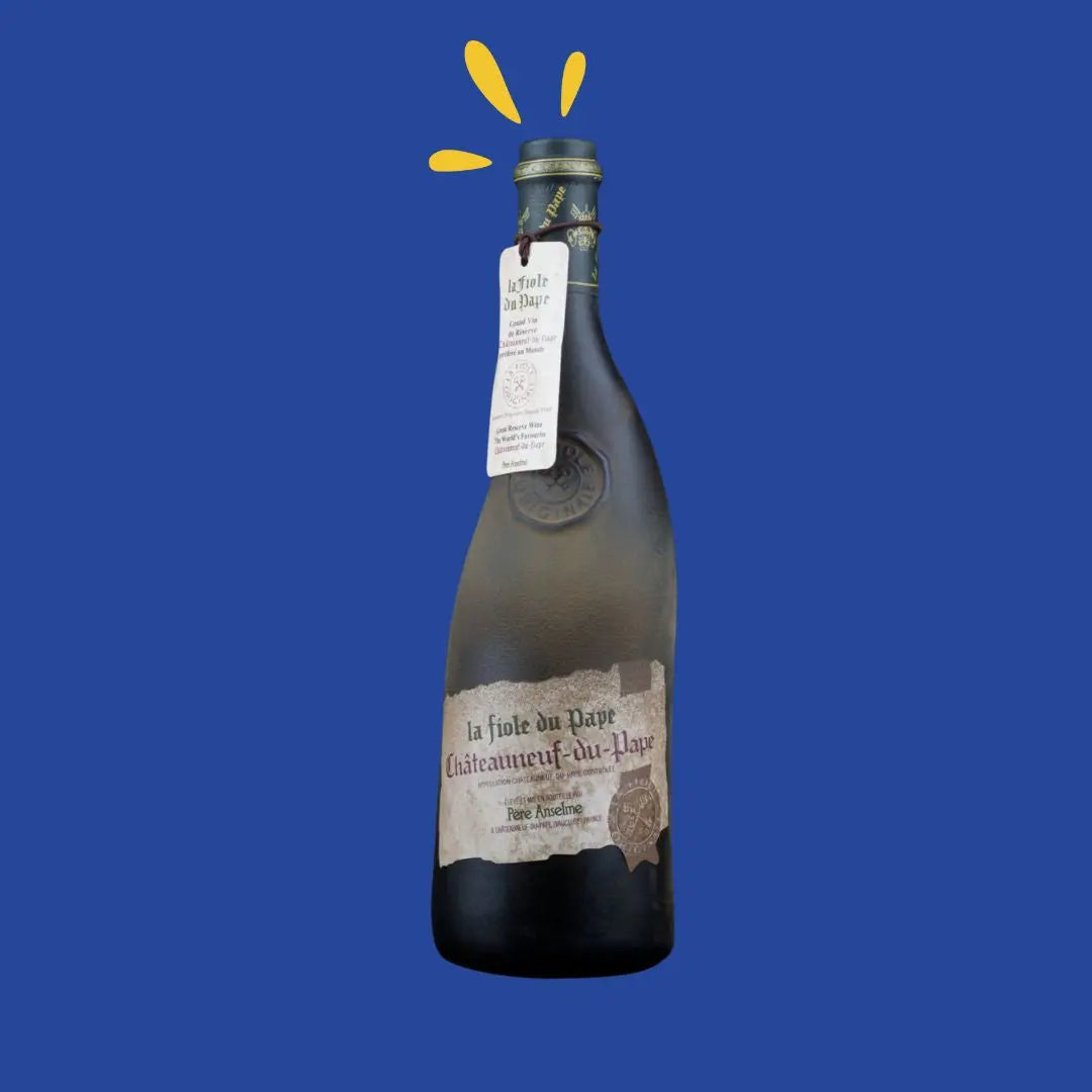 Fiole du Pape Châteauneuf-du-Pape Le caveau des pépites