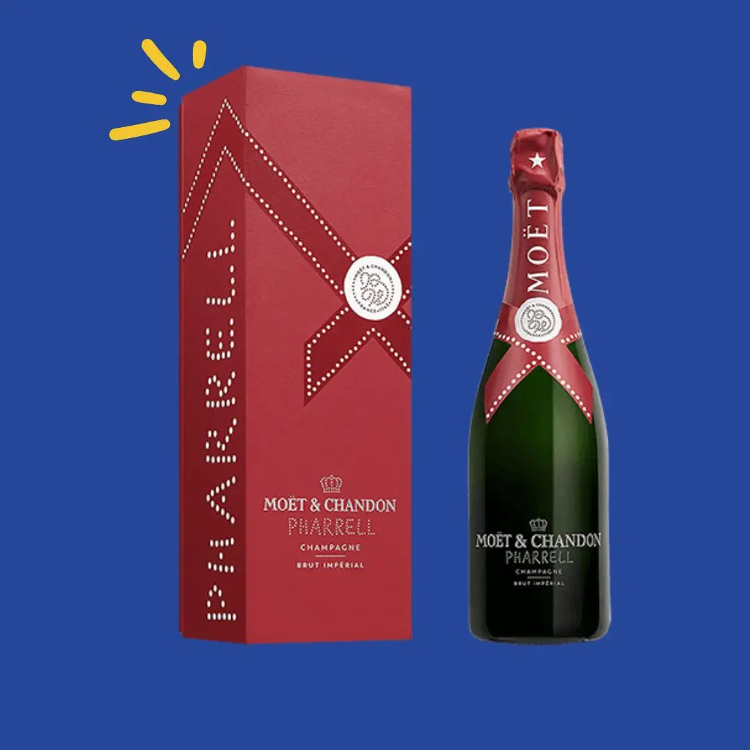 Moët & Chandon Réserve Impériale « Red Emotion by Pharrell Williams » Le caveau des pépites
