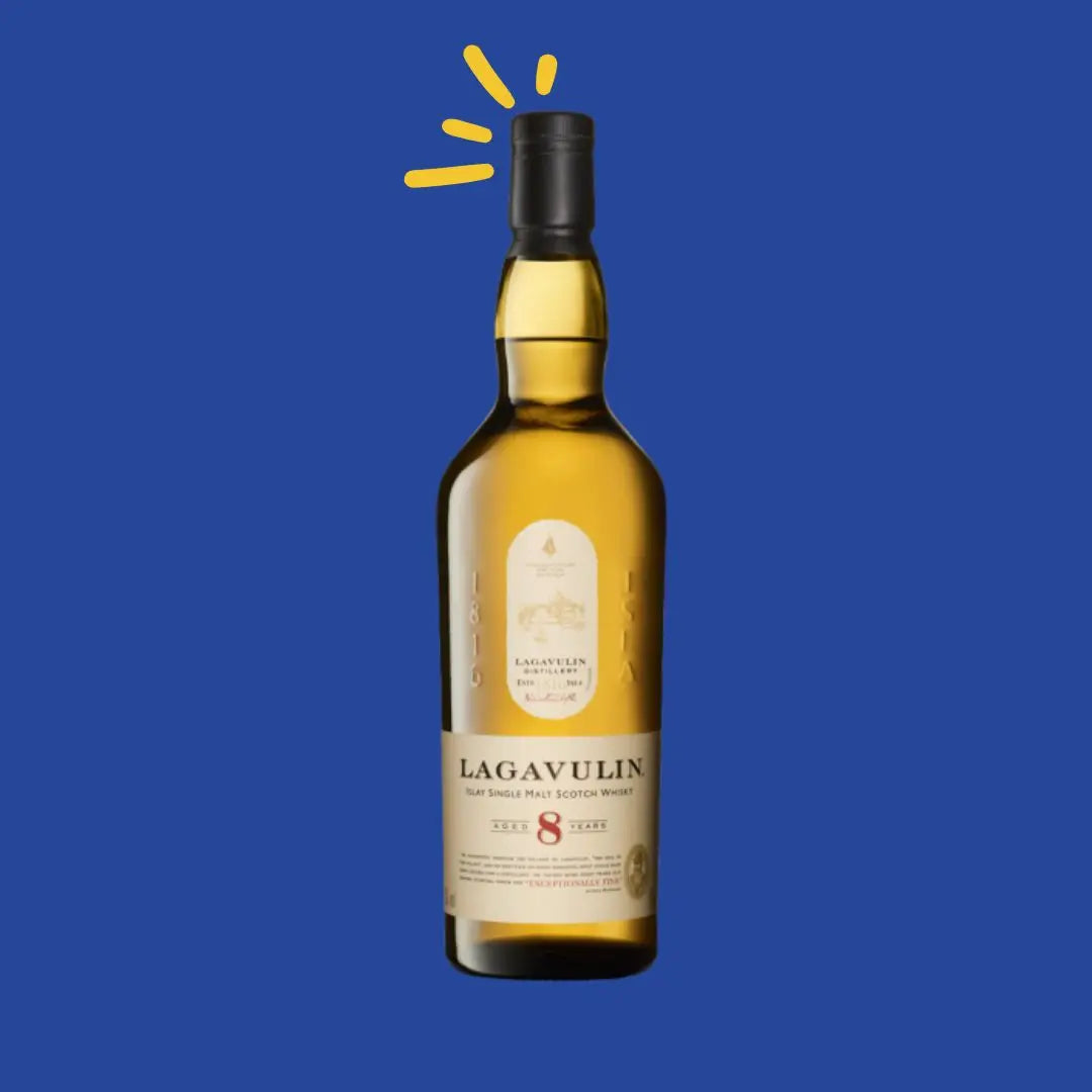 Lagavulin 8 ans – Islay Single Malt Scotch Whisky Le caveau des pépites