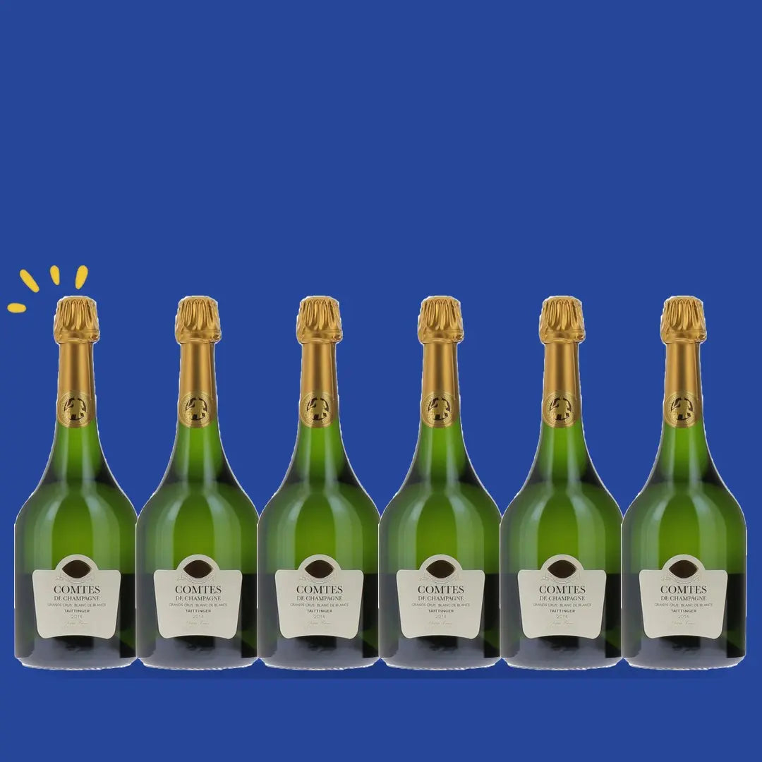 Taittinger Comtes de Champagne Grand Cru Blanc de Blancs 2015 Magnum en coffret, carton de 6 bouteilles