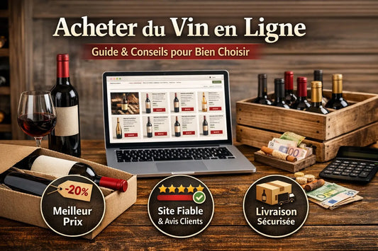 Acheter du vin en ligne : guide complet pour faire les bons choix