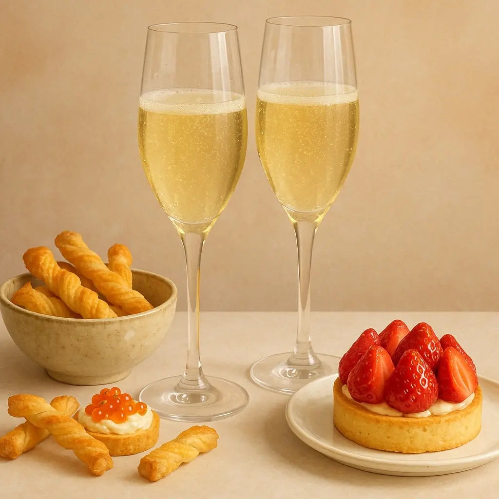 Champagne : on le sert à l’apéritif ou au dessert ? Le caveau des pépites