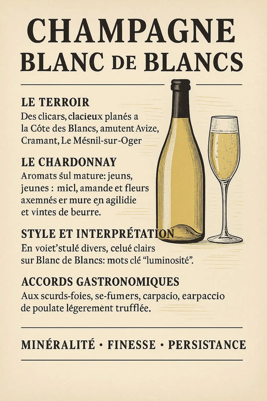 Les Champagnes Blanc de Blancs : la pureté du Chardonnay Le caveau des pépites