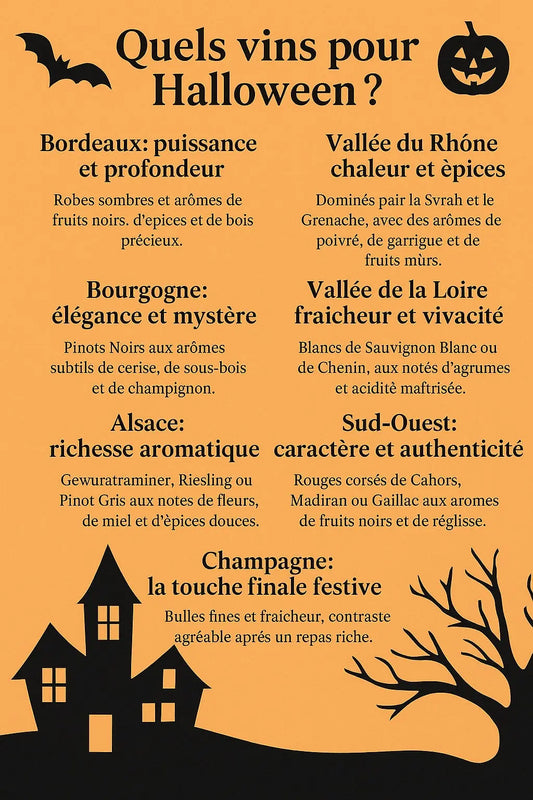Les meilleurs vins pour Halloween : découvrez les régions françaises à mettre à l’honneur Le caveau des pépites
