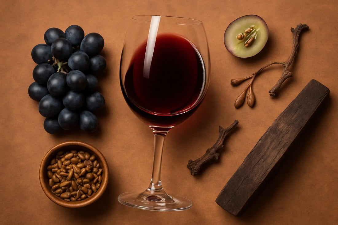 Les tanins dans le vin rouge : rôle, origine et comment les apprécier Le caveau des pépites