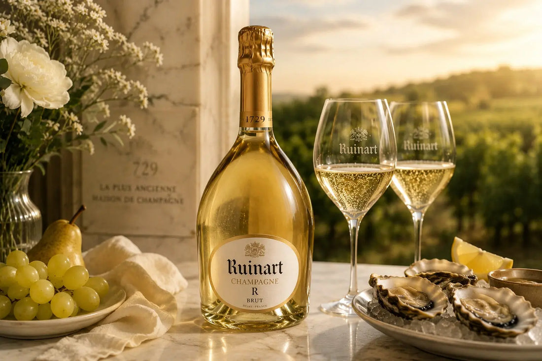 R de Ruinart Brut : découvrez le champagne emblématique de la Maison Ruinart