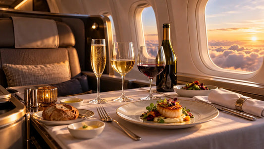 Vin en Business Class : comment l’altitude transforme la dégustation