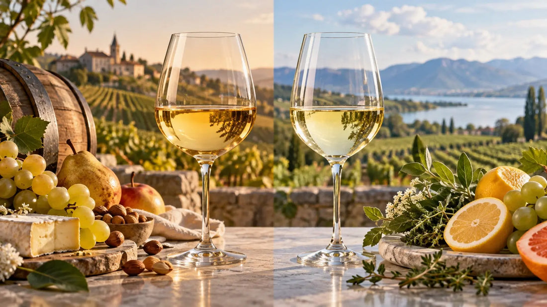 Chardonnay ou Sauvignon Blanc : quel vin blanc choisir selon vos envies ?