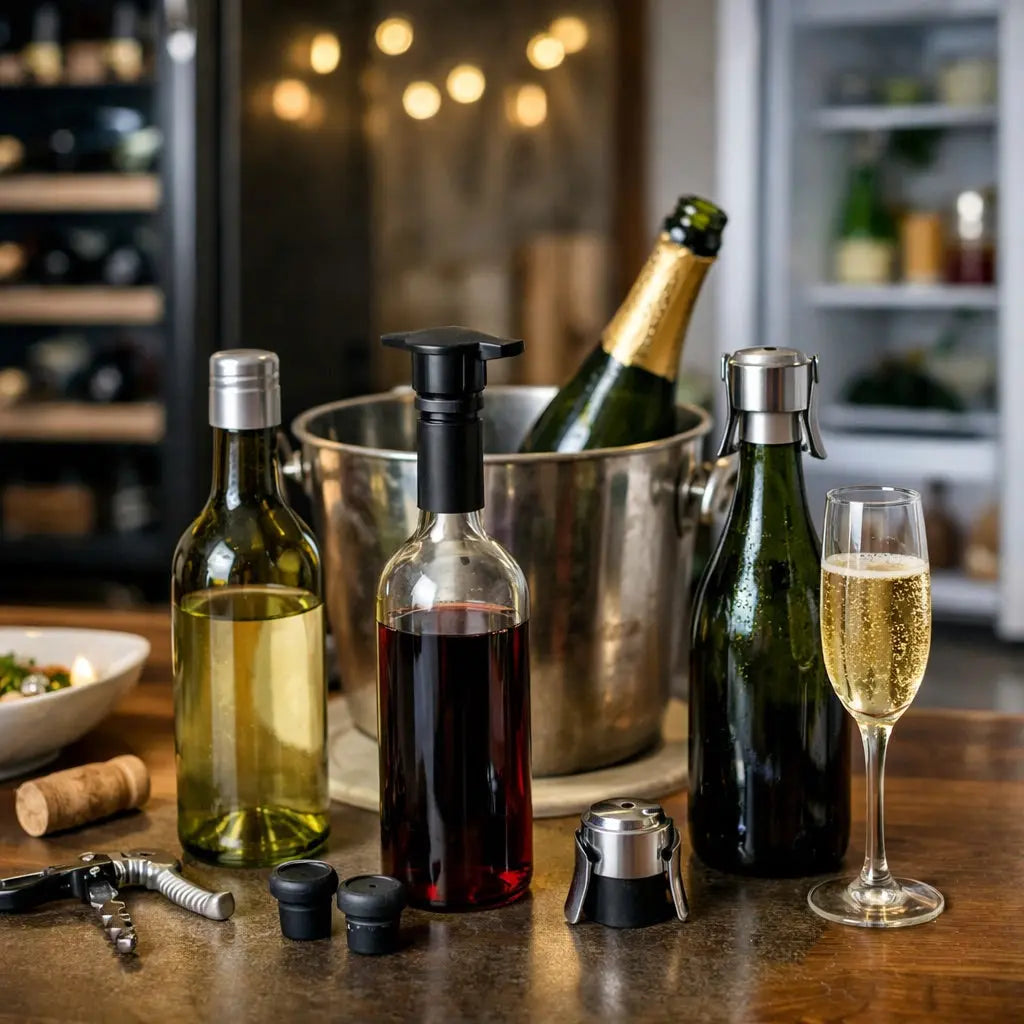 Comment conserver une bouteille ouverte après Noël sans perdre en qualité ? Le caveau des pépites