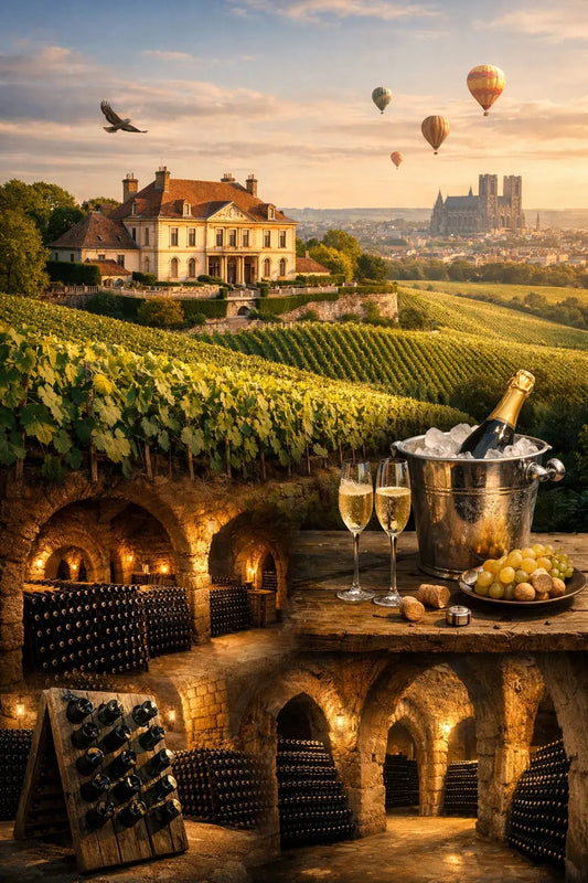 Champagne Taittinger : l’histoire d’une grande maison familiale, entre héritage, élégance et indépendance Le caveau des pépites