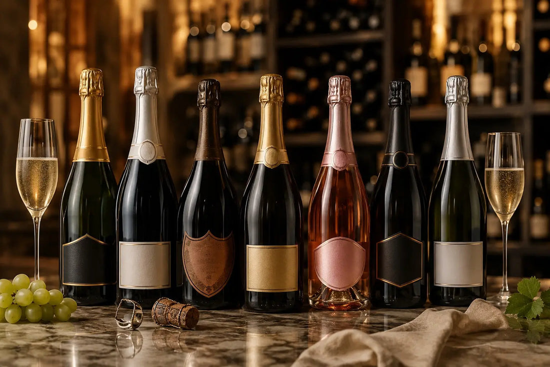 Les différents types de champagne : comprendre les styles, les catégories et les spécificités des grandes bouteilles