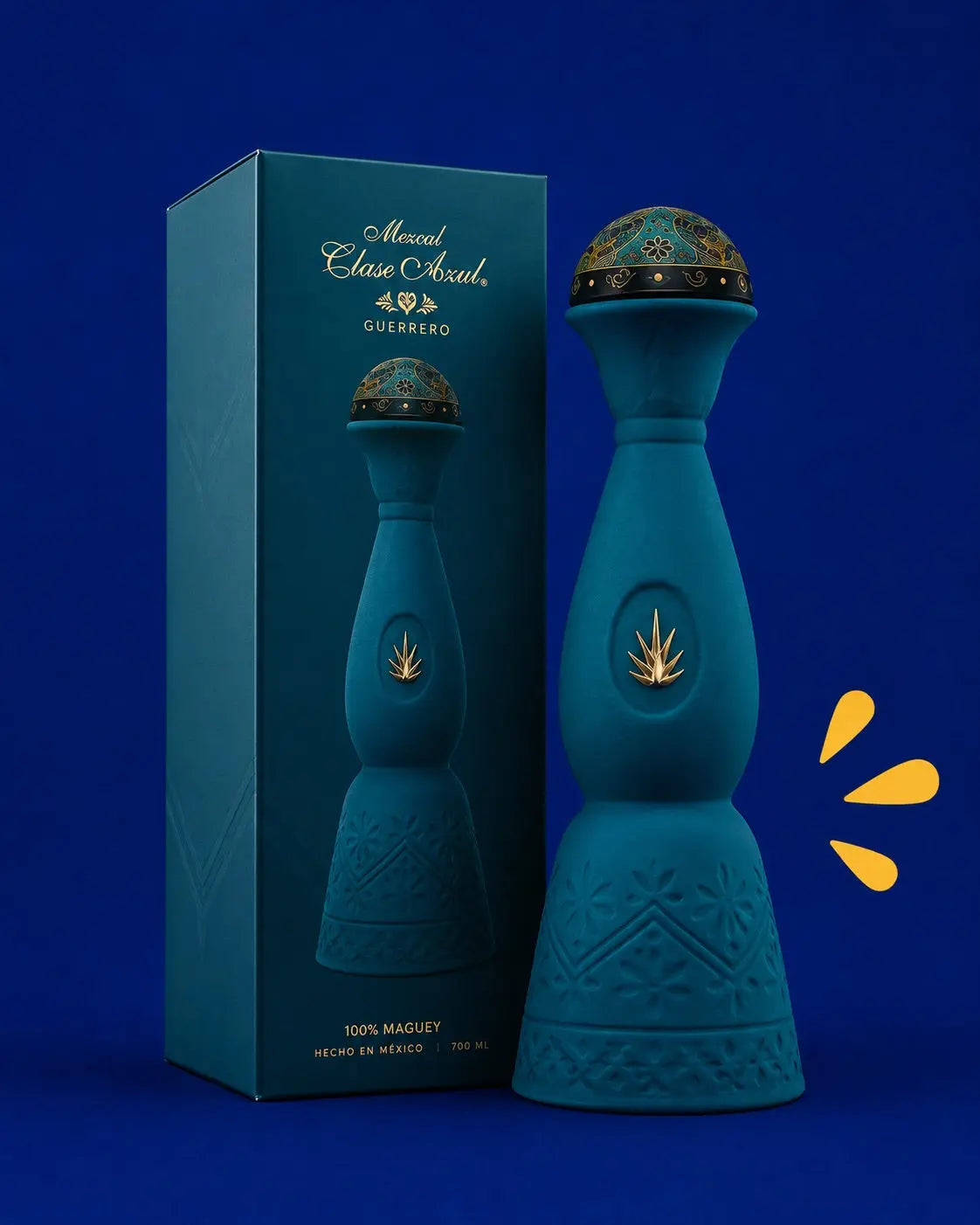 Clase Azul Guerrero 70 cl avec Coffret – Tequila Mexicaine d'Exception