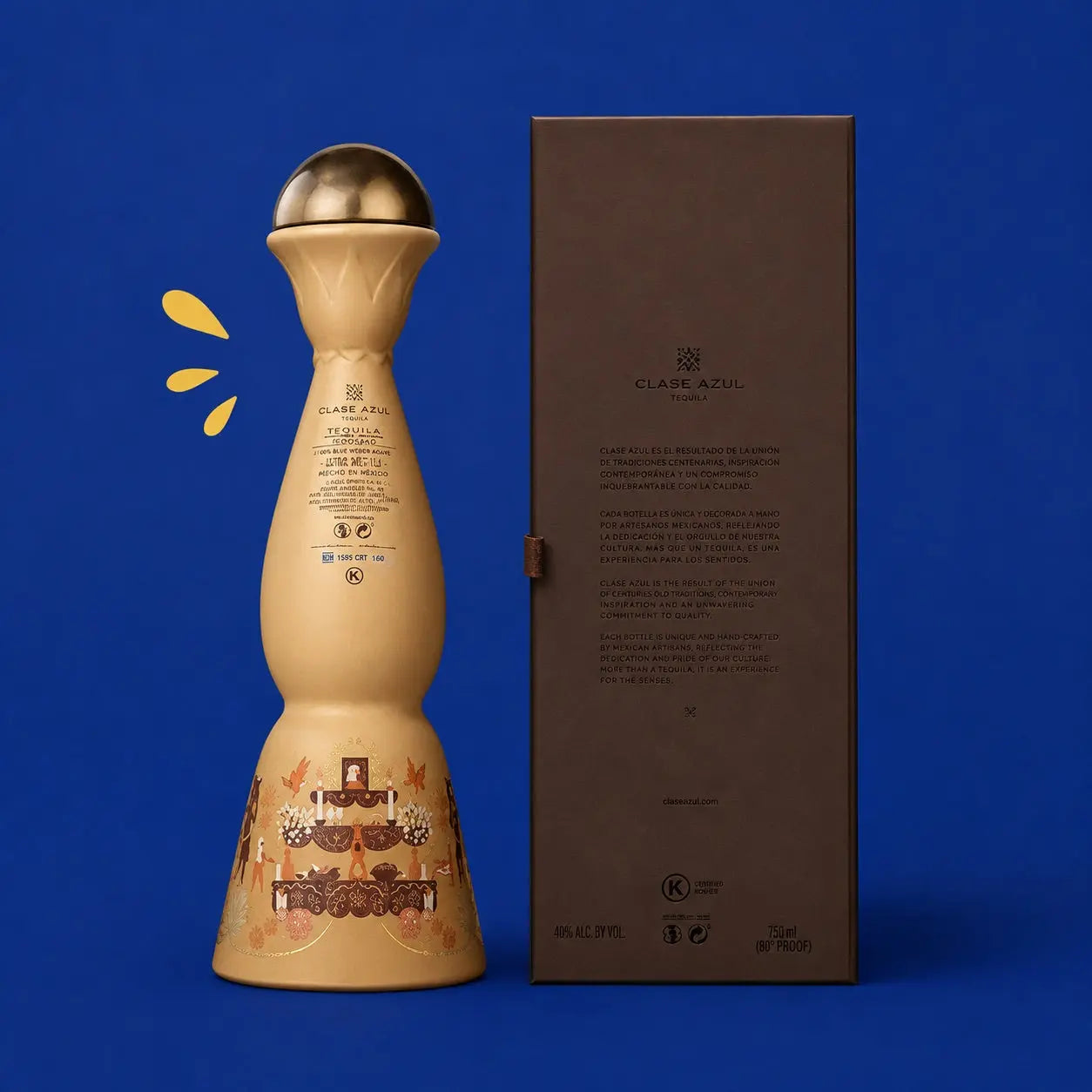Clase Azul Dia De Muertos 2025 Limited Edition 1L avec Coffret – Tequila Mexicaine d'Exception