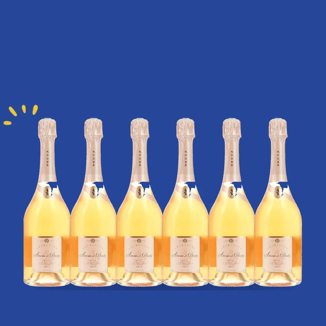 Carton de 6 bouteilles Amour de Deutz Rosé 2015