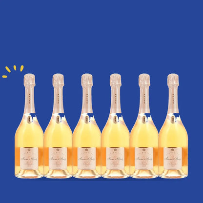 Carton de 6 bouteilles Amour de Deutz Rosé 2015