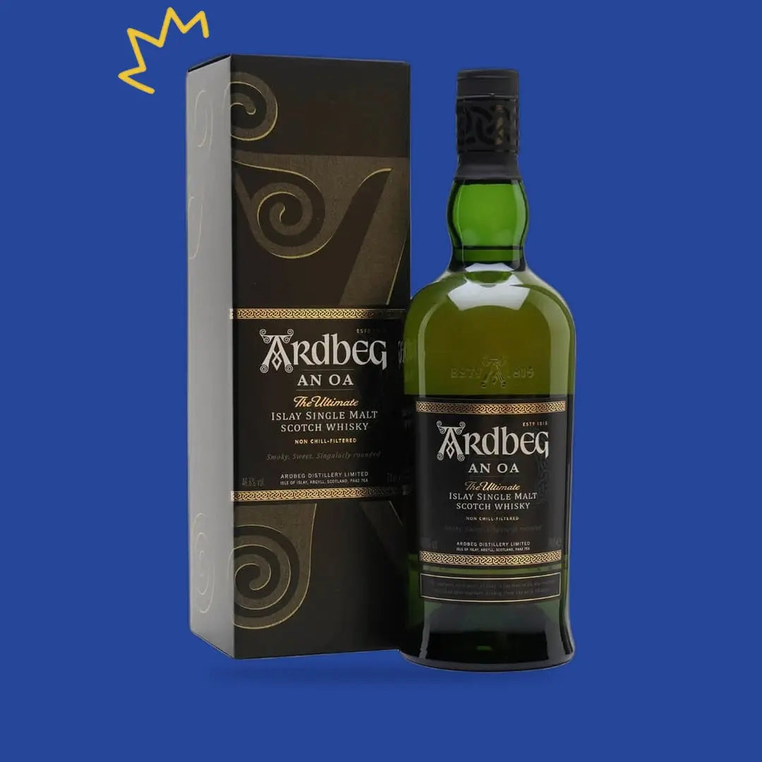 Ardbeg An Oa avec son étui