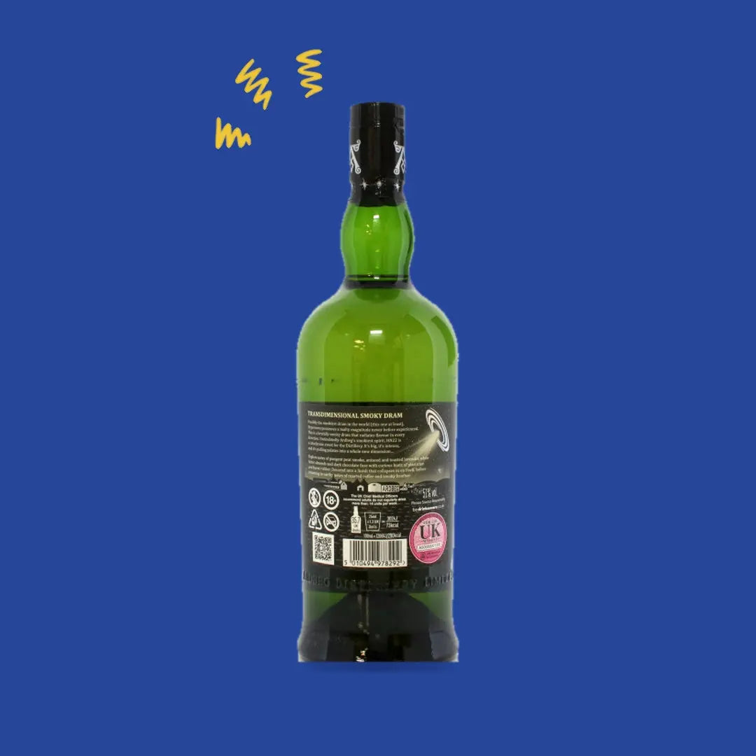 Ardbeg Hypernova Committee Release 2022, dos de la bouteille