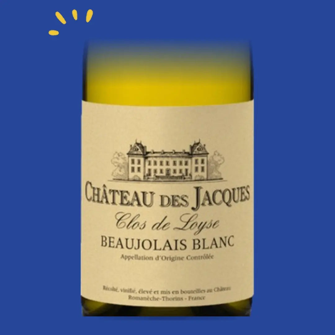 Étiquette Beaujolais blanc Clos de Loyse 2024, Château des Jacques