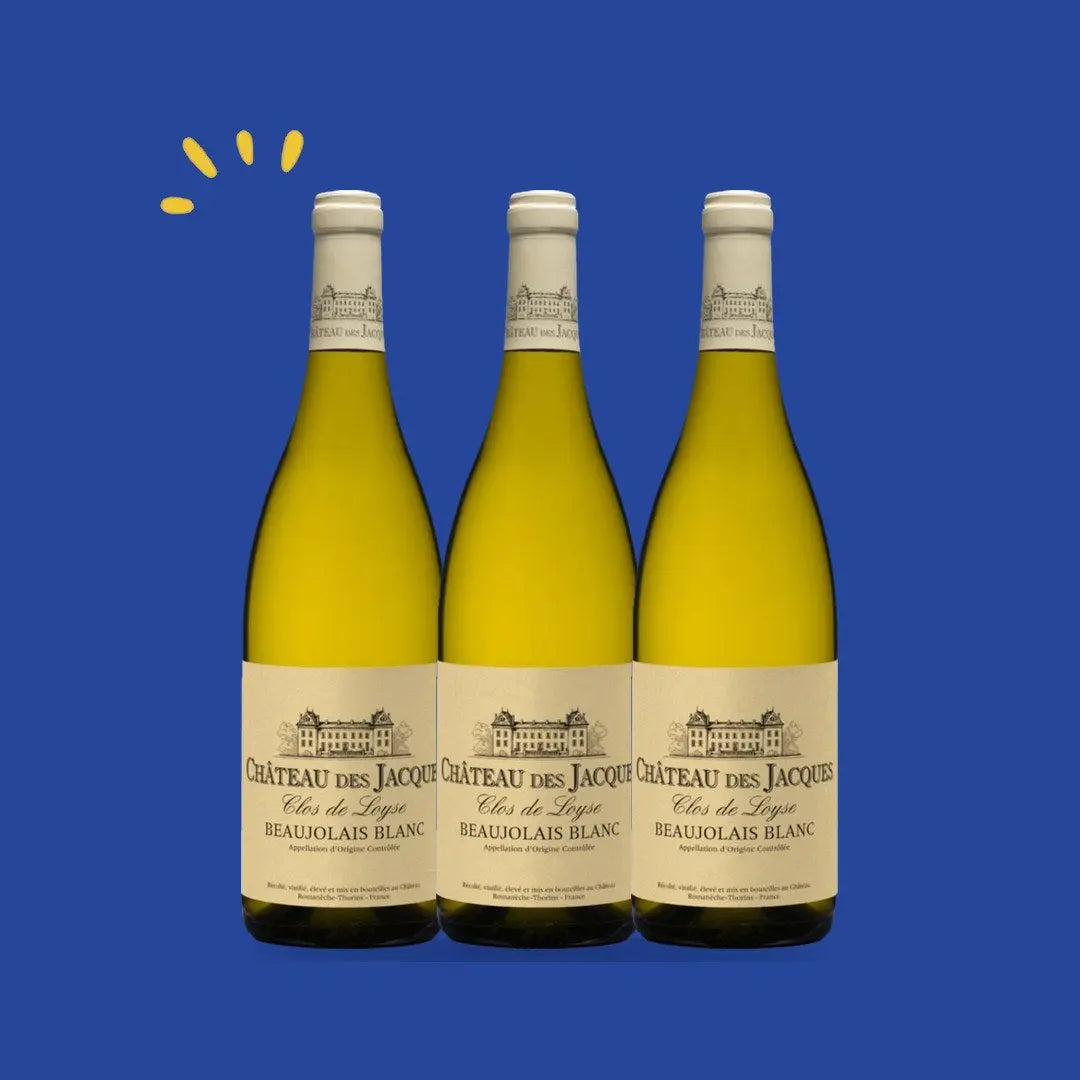 Lot de 3 bouteilles Beaujolais blanc Clos de Loyse 2024, Château des Jacques