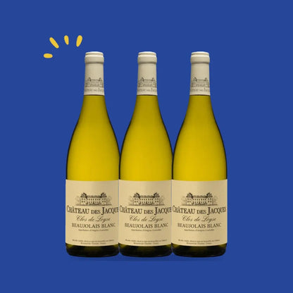 Lot de 3 bouteilles Beaujolais blanc Clos de Loyse 2024, Château des Jacques