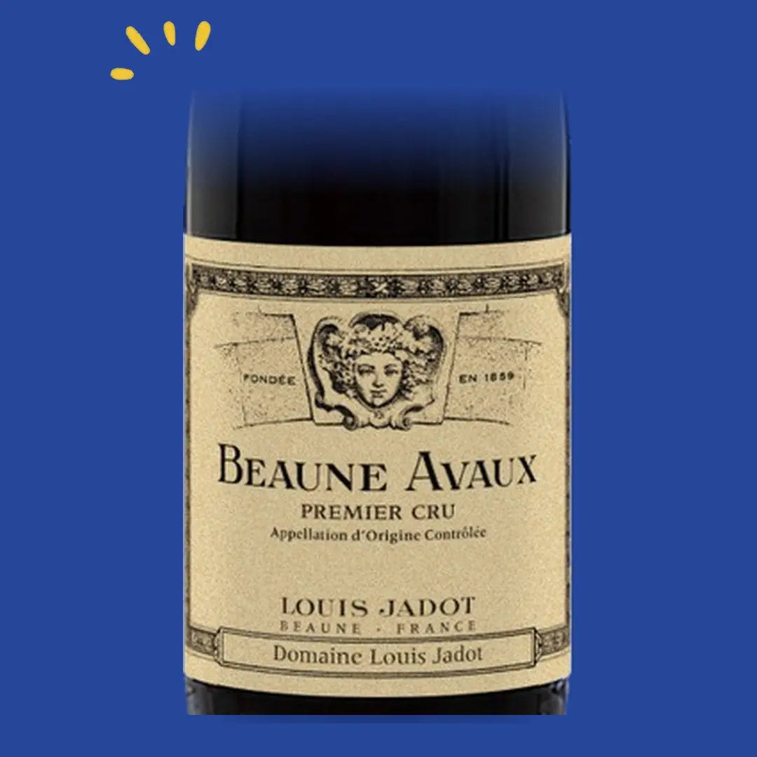 Étiquette Beaune 1er Cru Les Avaux, Domaine Louis Jadot