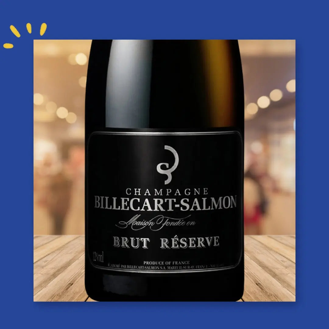Étiquette Champagne Billecart-Salmon Brut Réserve