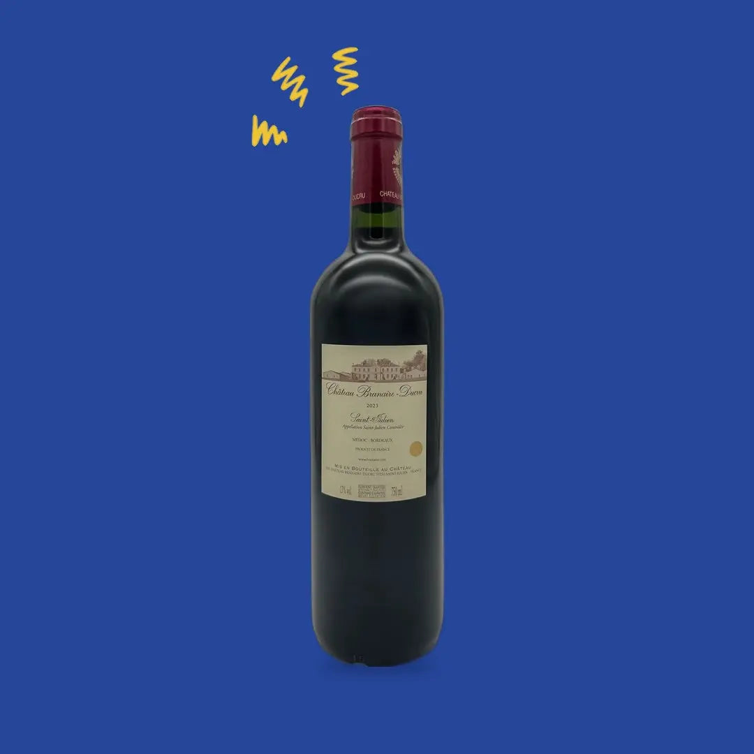 Château Branaire-Ducru 2023, dos de la bouteille, Saint-Julien