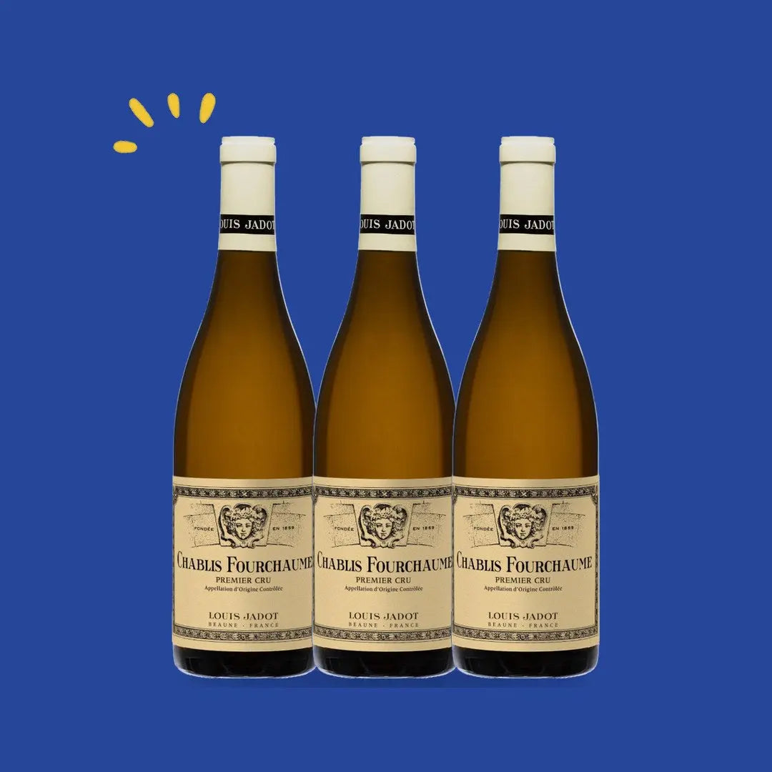 Lot de 3 bouteilles Chablis 1er Cru Fourchaume 2023, Louis Jadot