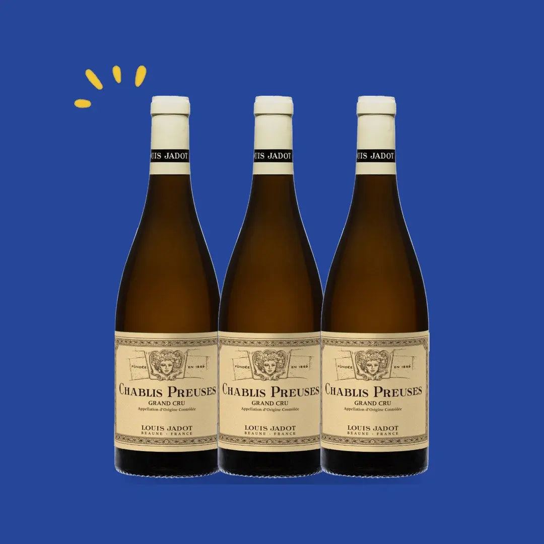 Lot de 3 bouteilles Chablis Grand Cru Preuses 2022, Louis Jadot