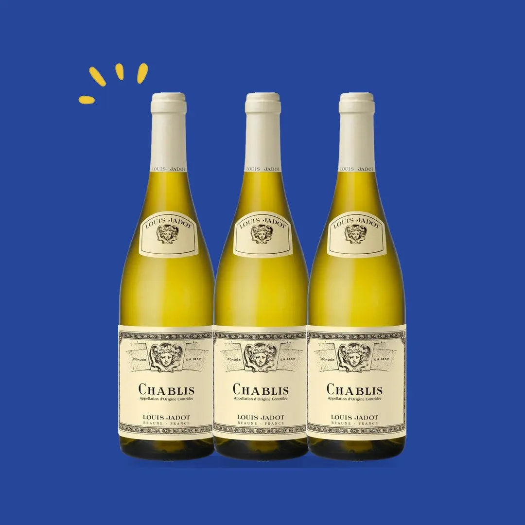 Lot de 3 bouteilles Chablis, Louis Jadot