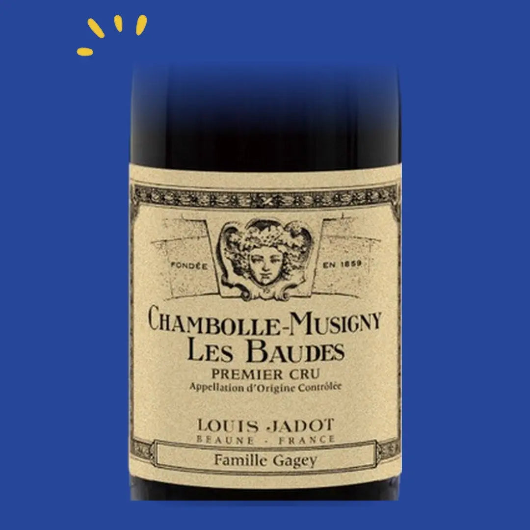 Étiquette Chambolle-Musigny 1er Cru Les Baudes 2018, Louis Jadot Famille Gagey