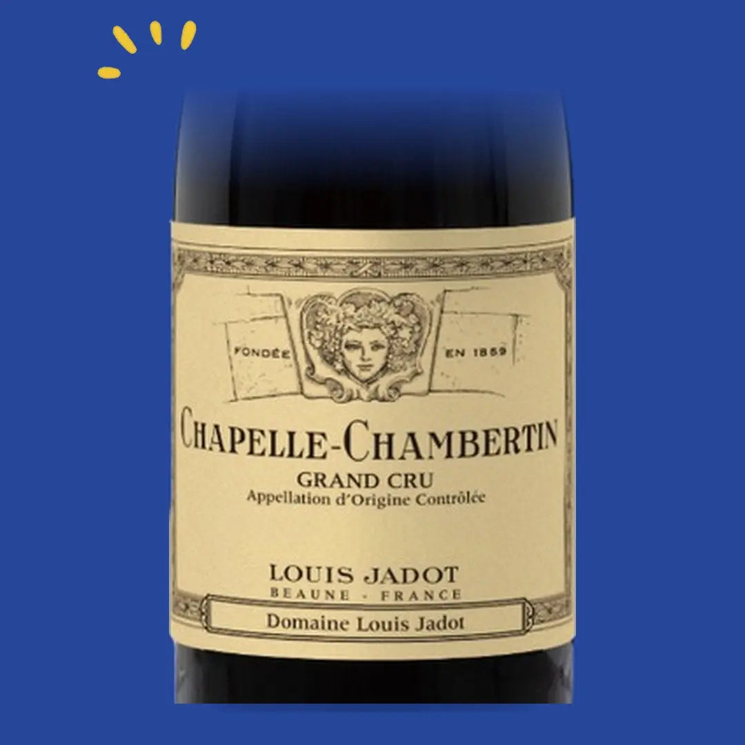 Étiquette Chapelle-Chambertin Grand Cru, Domaine Louis Jadot