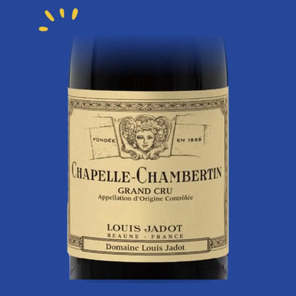 Étiquette Chapelle-Chambertin Grand Cru, Domaine Louis Jadot