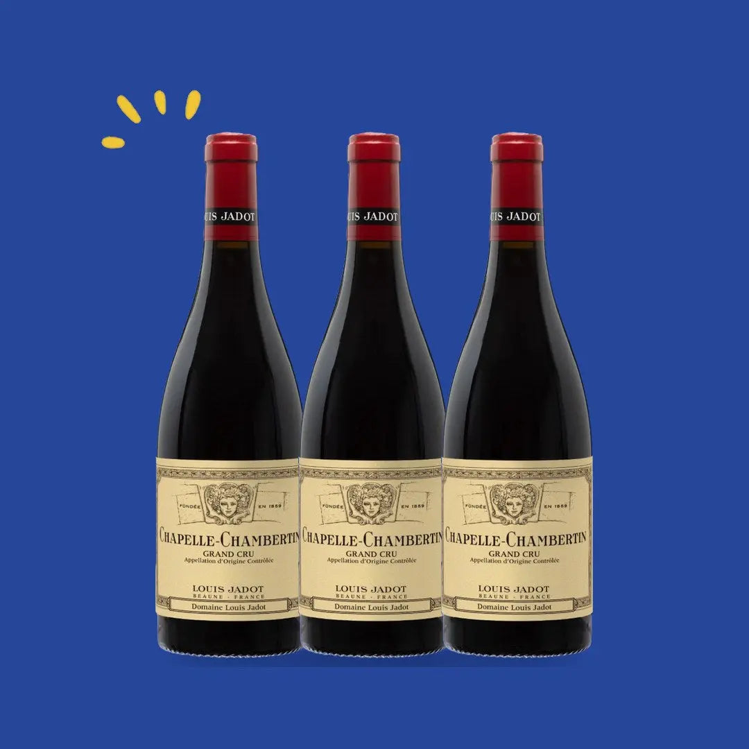 Lot de 3 bouteilles Chapelle-Chambertin Grand Cru, Domaine Louis Jadot