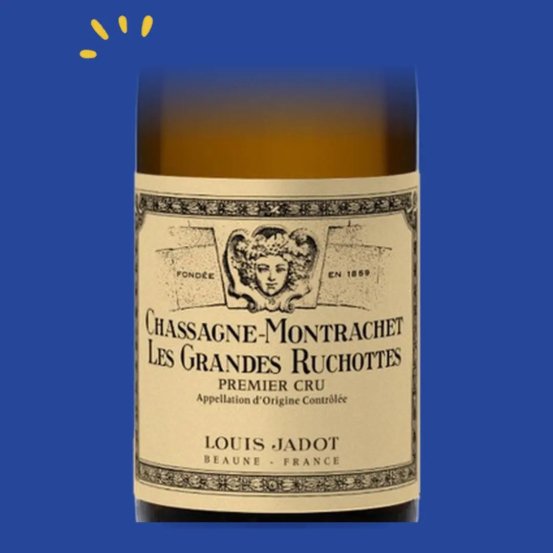 Étiquette Chassagne-Montrachet 1er Cru Grandes Ruchottes 2022, Louis Jadot