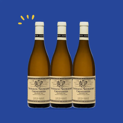 Lot de 3 bouteilles Chassagne-Montrachet 1er Cru Les Chenevottes 2023, Louis Jadot