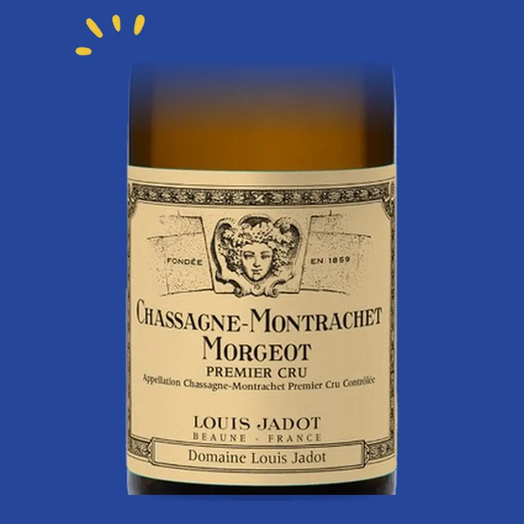 Étiquette Chassagne-Montrachet 1er Cru Morgeot 2023, Domaine Louis Jadot