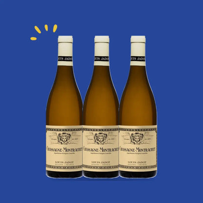 Lot de 3 bouteilles Chassagne-Montrachet blanc 2023, Louis Jadot