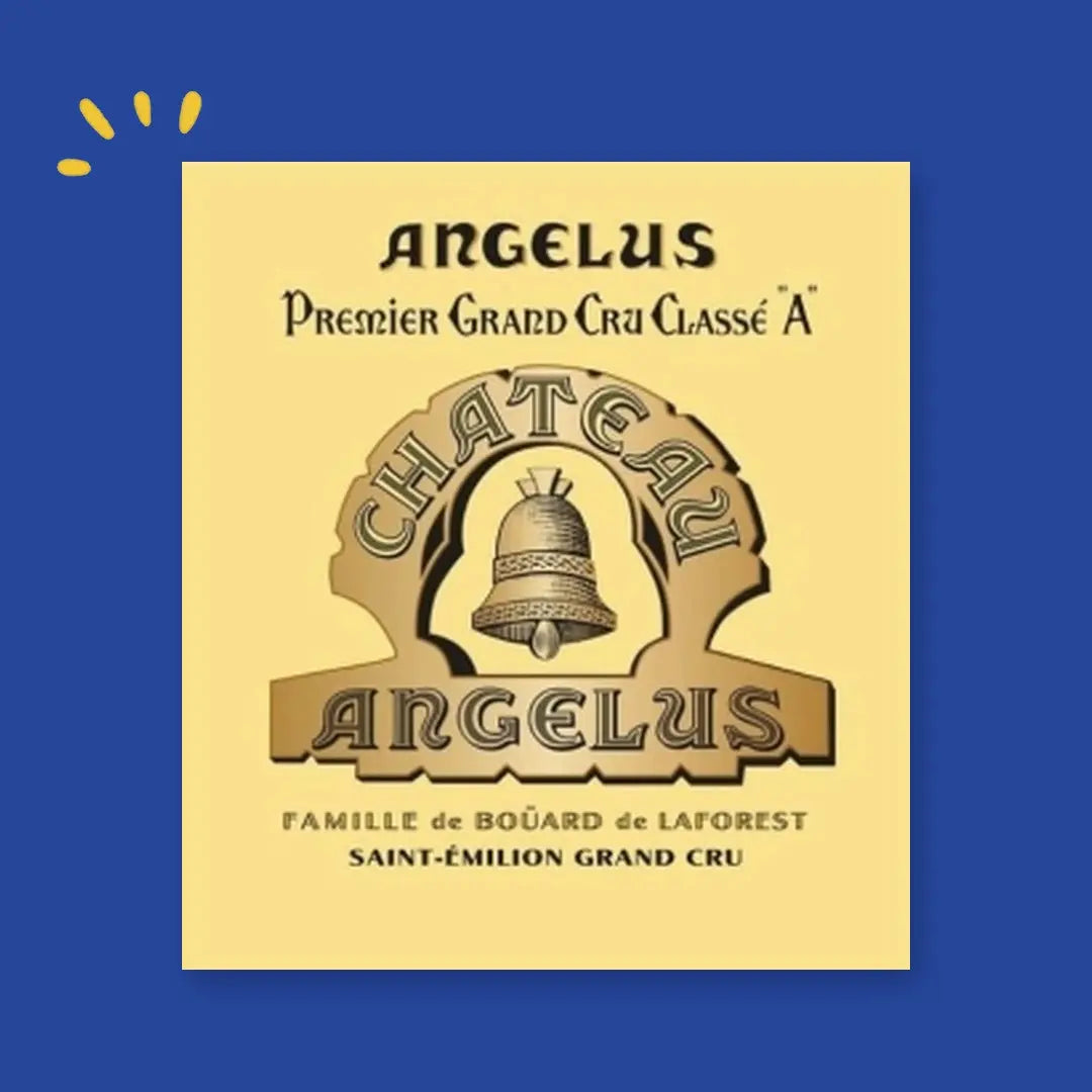 Étiquette Château Angélus, Premier Grand Cru Classé A, Famille de Boüard de Laforest