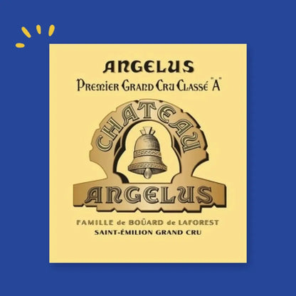 Étiquette Château Angélus, Premier Grand Cru Classé A, Famille de Boüard de Laforest