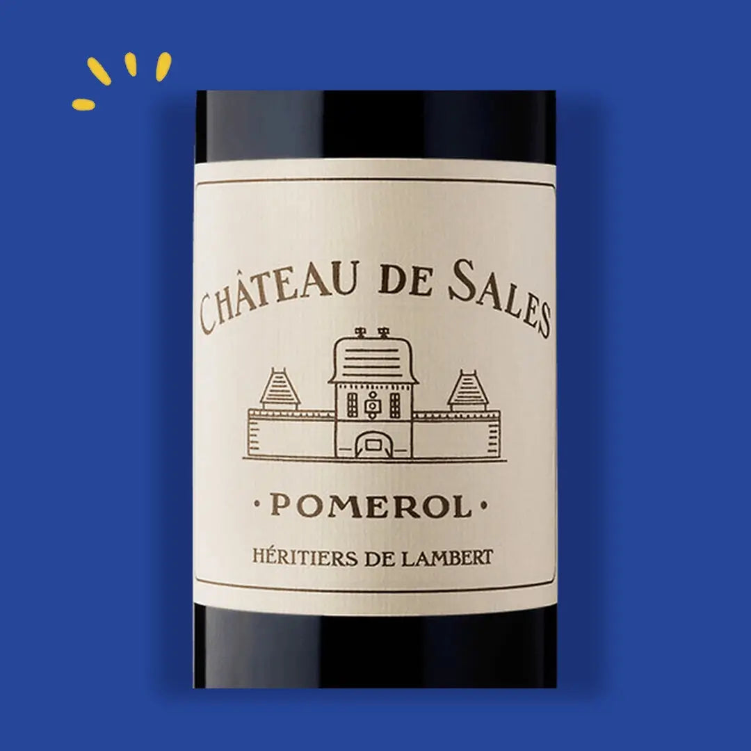Étiquette Château de Sales, Pomerol, Héritiers de Lambert