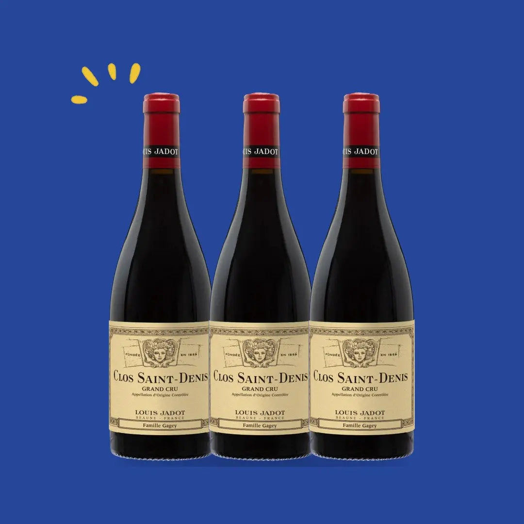 Lot de 3 bouteilles Clos Saint-Denis Grand Cru, Louis Jadot