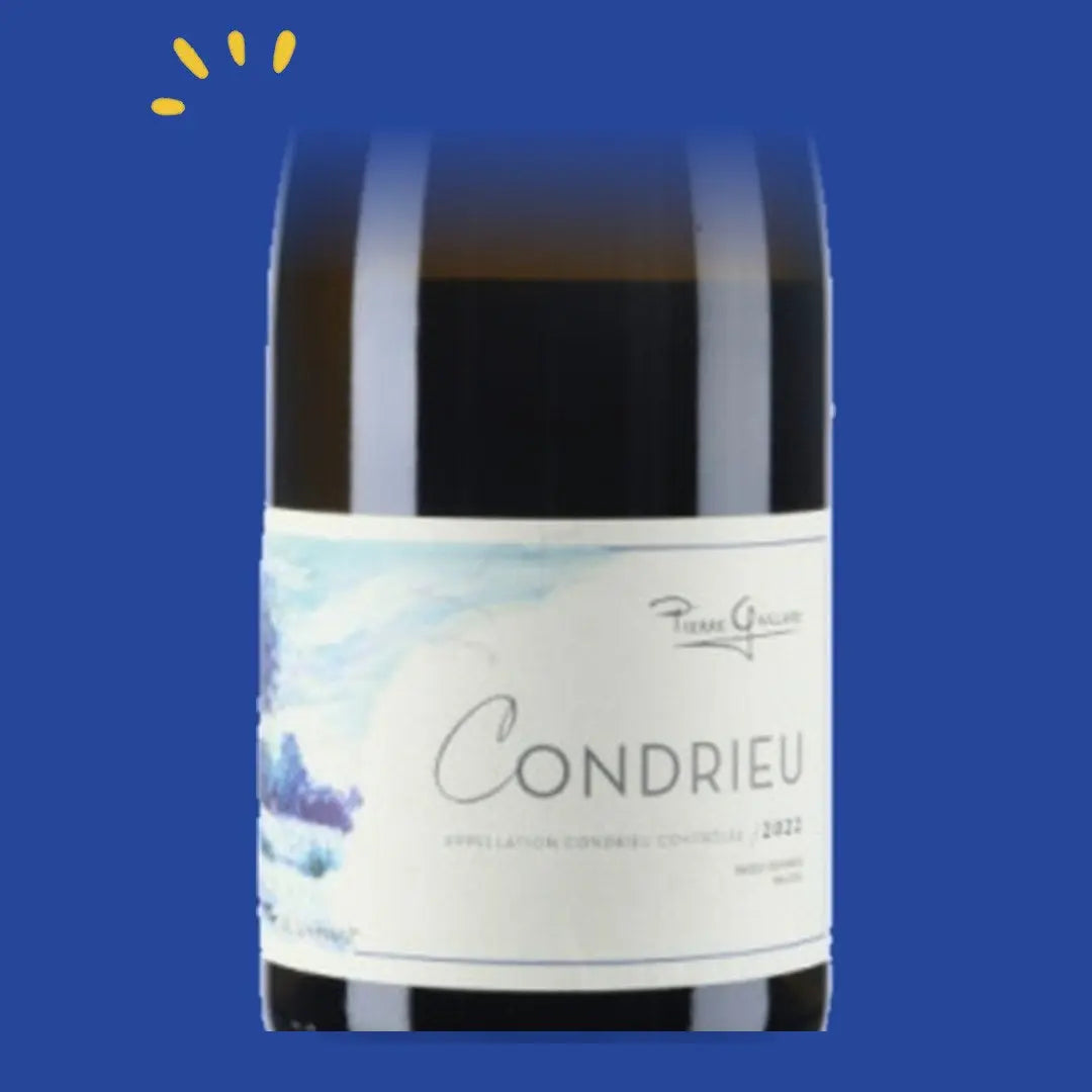 Étiquette Condrieu 2023, Domaine Pierre Gaillard
