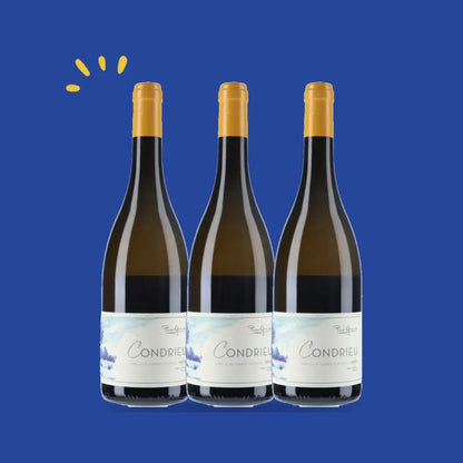 Lot de 3 bouteilles Condrieu 2023, Domaine Pierre Gaillard