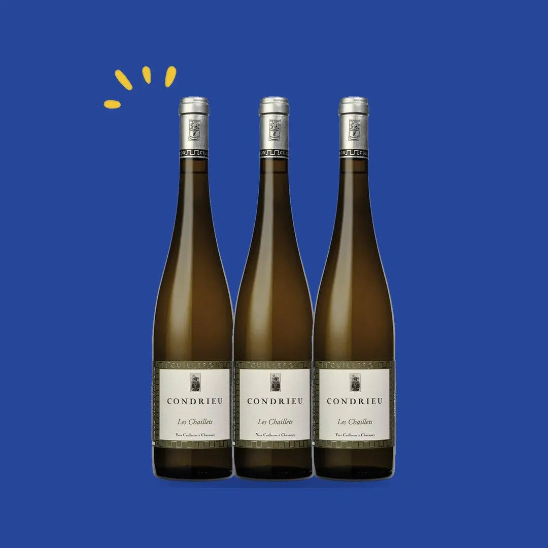Lot de 3 bouteilles Condrieu Les Chaillets 2018, Yves Cuilleron