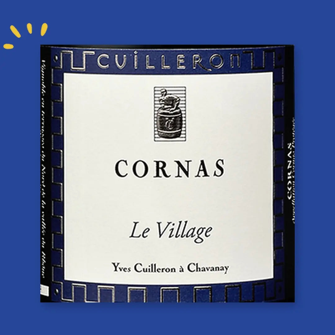 Cornas Le Village, Yves Cuilleron, étiquette