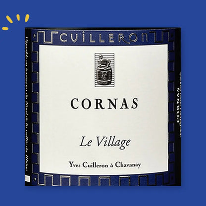 Cornas Le Village, Yves Cuilleron, étiquette