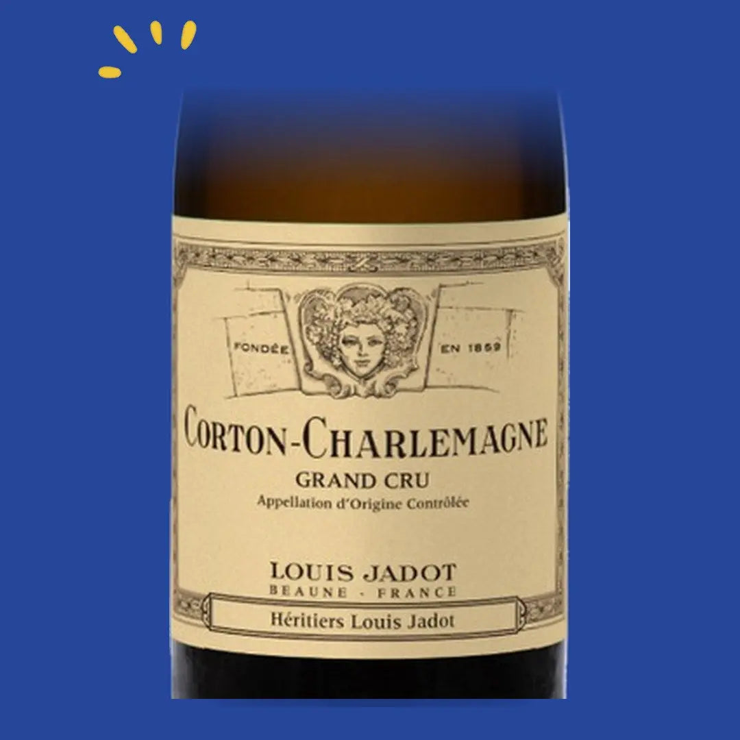 Étiquette Corton-Charlemagne Grand Cru, Héritiers Louis Jadot